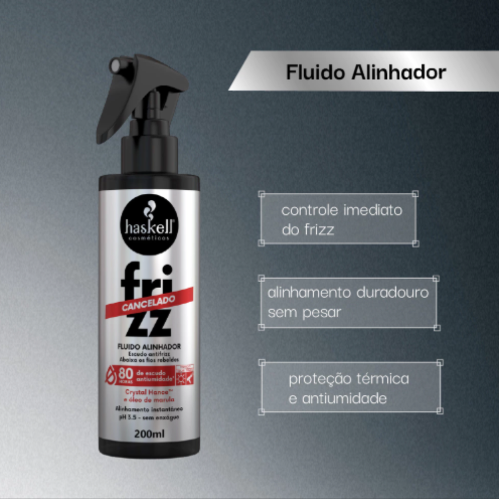 Fluido Alinhador Frizz Cancelado 200ml