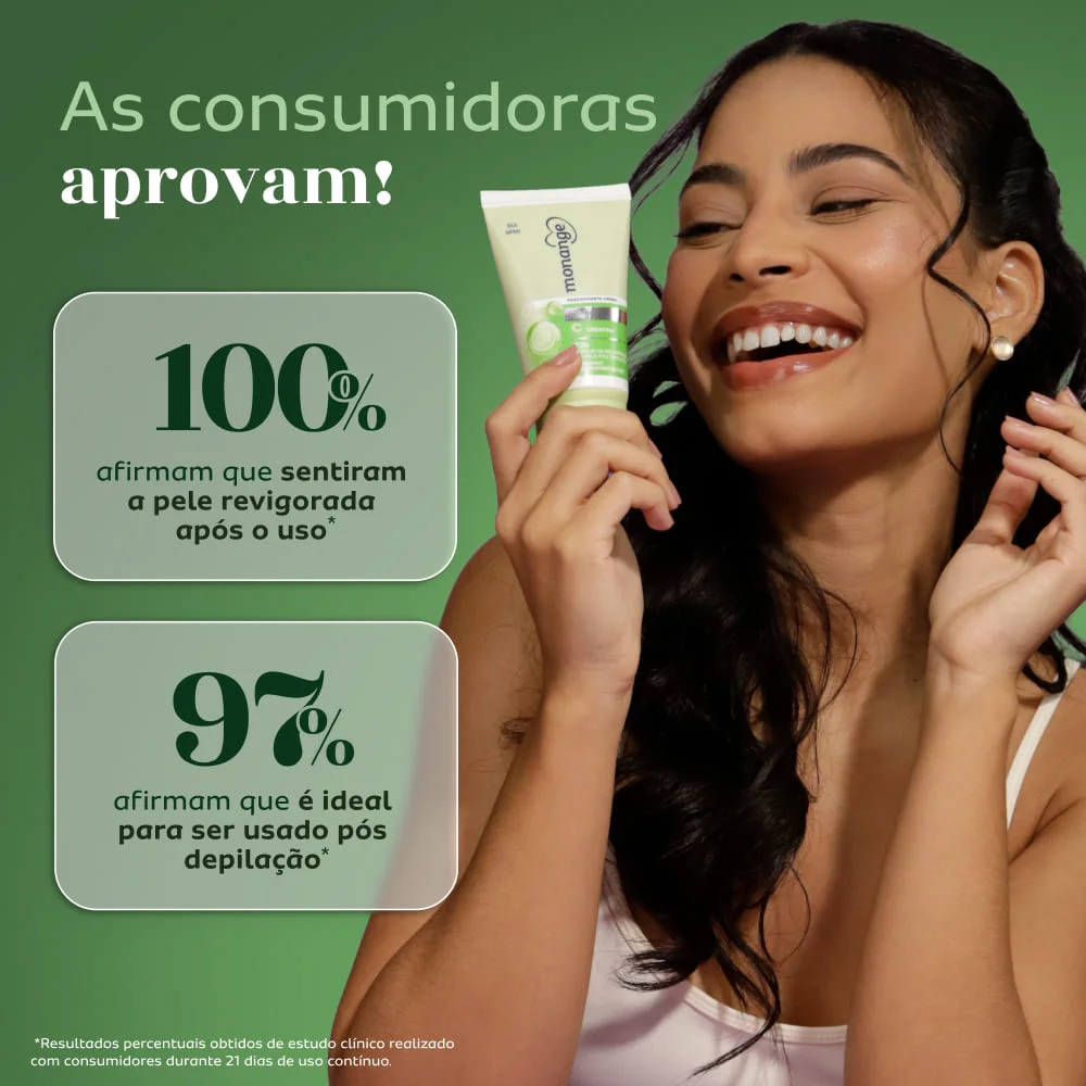 Desodorante Monange em Creme Regenerador com Creatina Feminino 50g