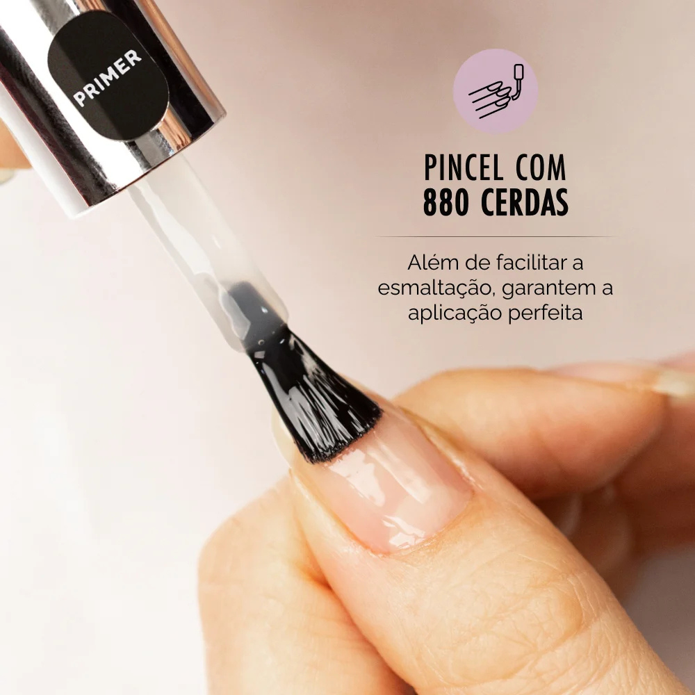 Esmalte Risqué Diamond Gel Base Primer Fortaceledora 9,5ml
