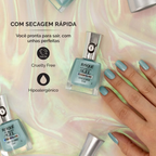 Esmalte Risque Diamond Gel Cybercolors Espelho do Amanhã 9,5ml