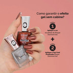 Esmalte Risque Diamond Gel Cybercolors Bronze 3000 9,5ml
