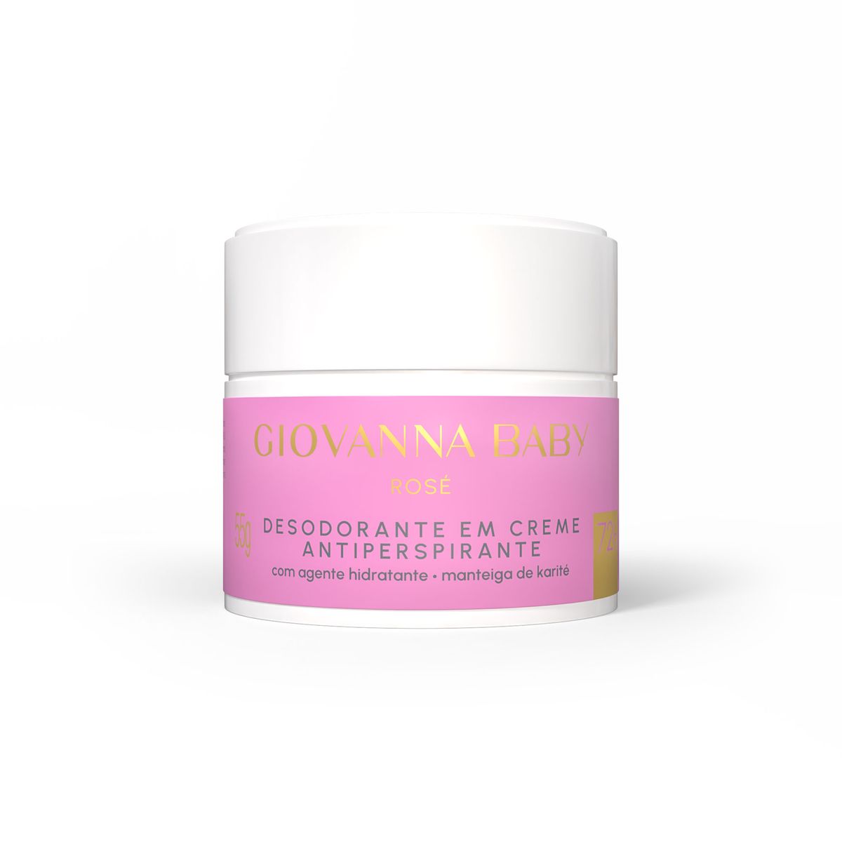 Desodorante Creme Giovanna Baby Rose 55 g