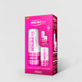 Kit Eico Shampoo 800ml + Condicionador 450ml Deslisa Fios
