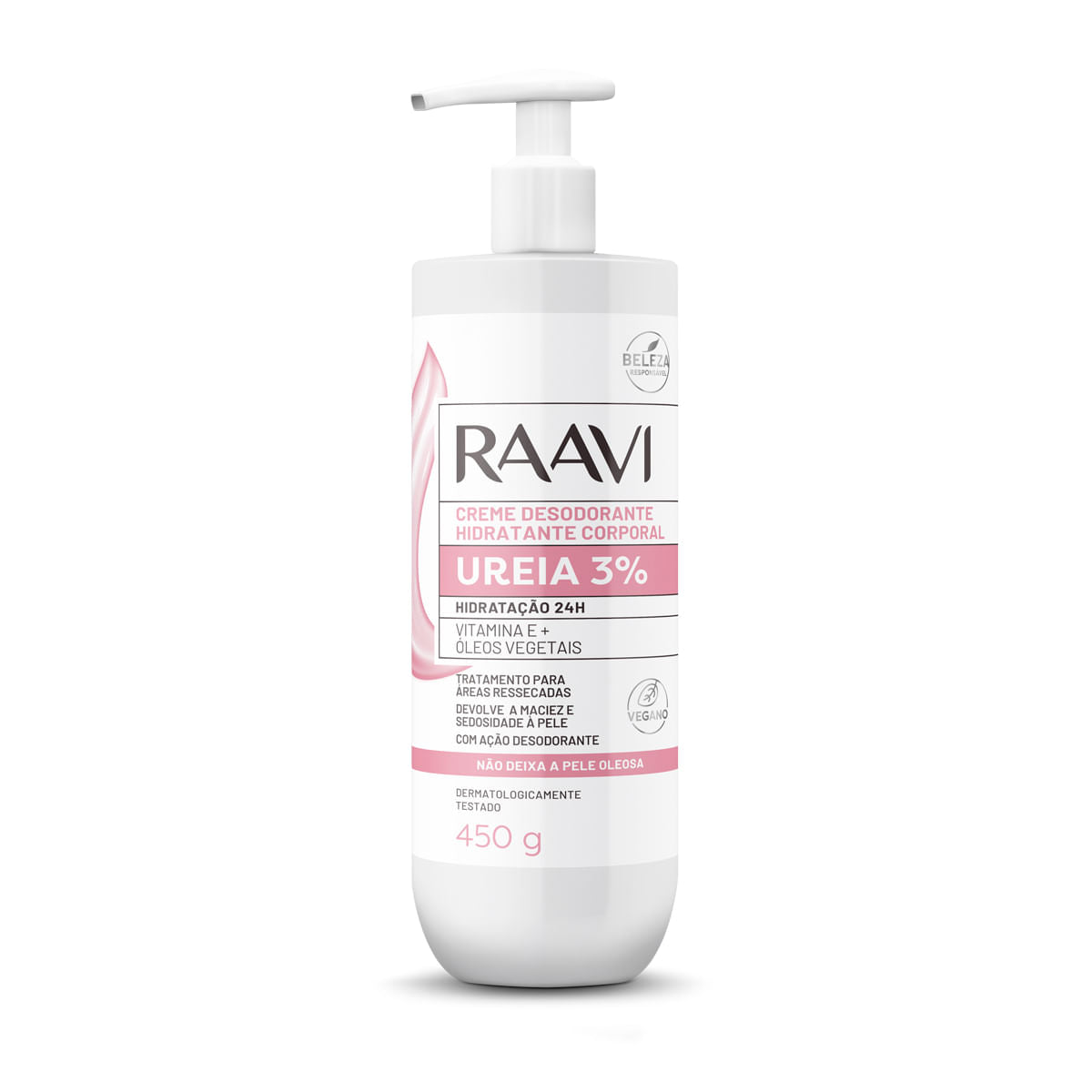 Hidratante Corporal Raavi Ureia 3% 450g