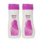 Kit Sabonete Líquido Íntimo Dermafeme Tutti Frutti 2 Unidades 200ml Cada