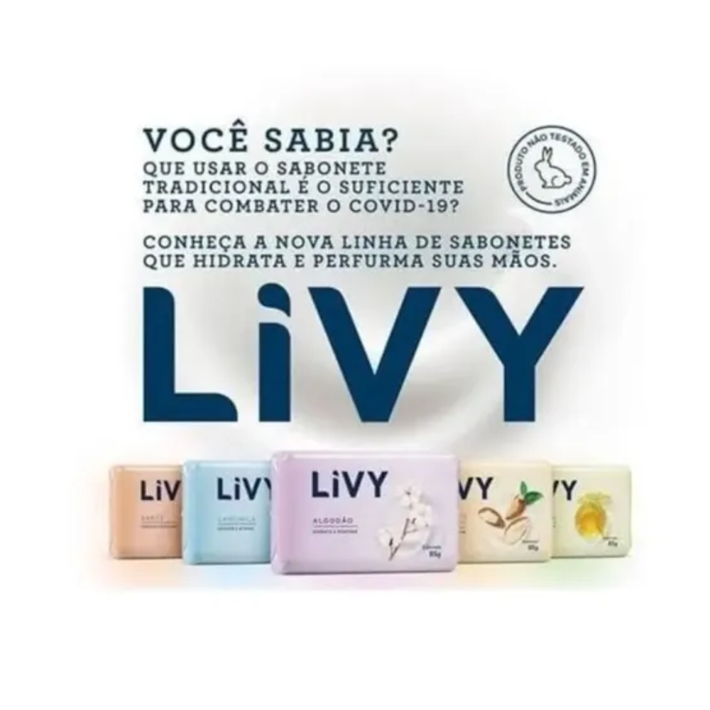 Sabonete em Barra Livy Karité 85 g