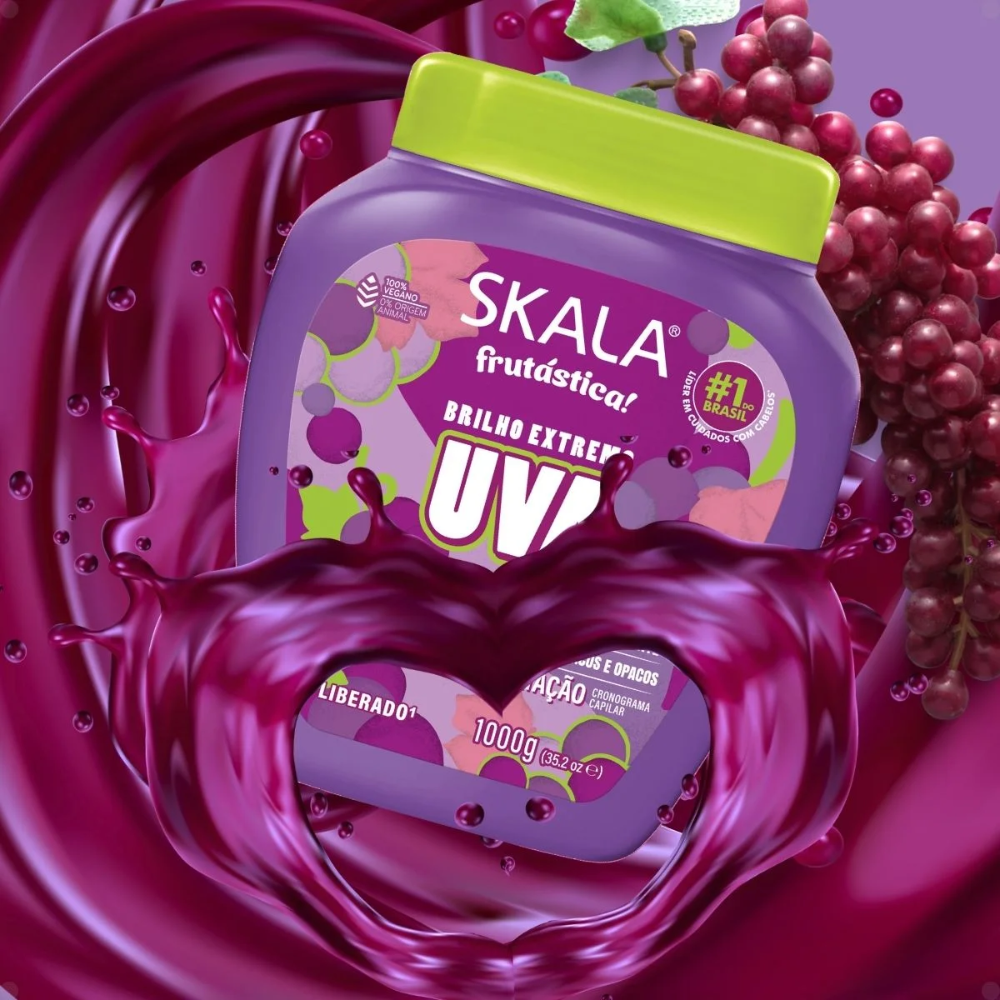 Creme de Tratamento Skala Uva 1000g