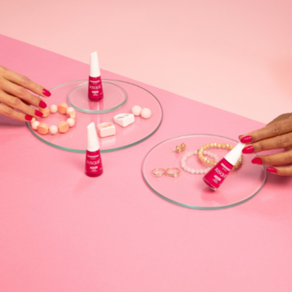 Esmalte Risqué Rosa Pitanga 8ml