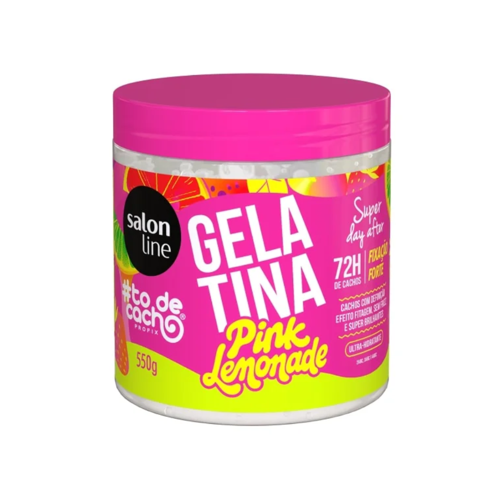 Gelatina Salon Line #ToDeCacho Pink Lemonade 550g