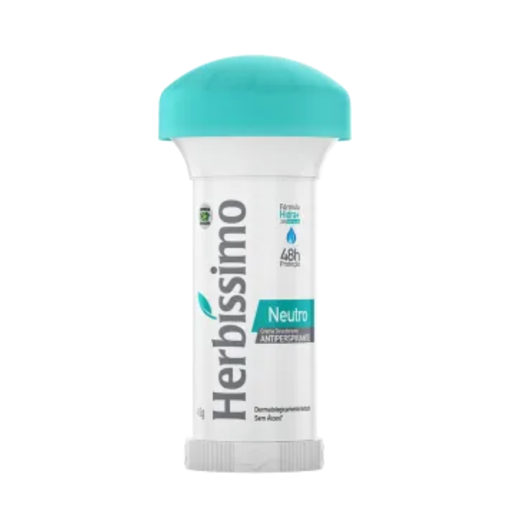 Creme Desodorante Antiperspirante Herbíssimo Stick Clinical Men 45g