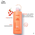 Kit Wella Professionals Invigo Nutri-Enrich Shampoo 1L + Máscara Capilar 500ml