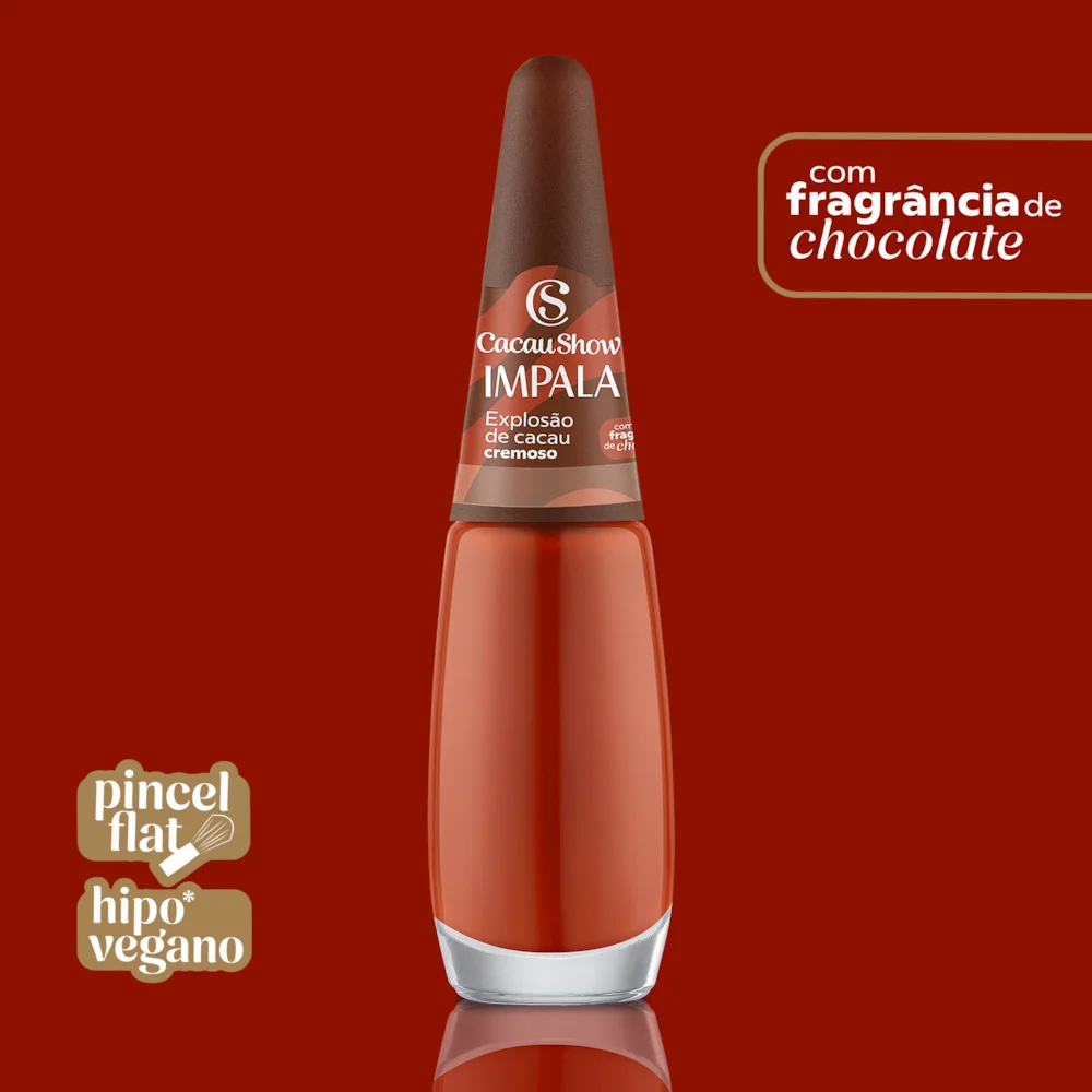 Esmalte Impala Cacau Show Cremoso Explosão de Cacau 7,5ml