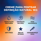 Creme para Pentear Salon Line Definição Natural 1kg