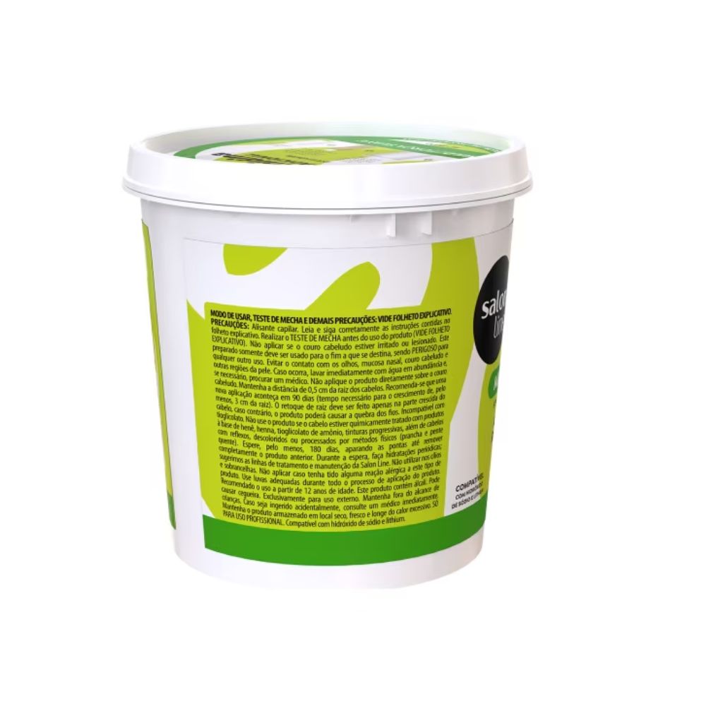 Creme Relaxante Salon Line Guanidina Tradicional Mild 215g