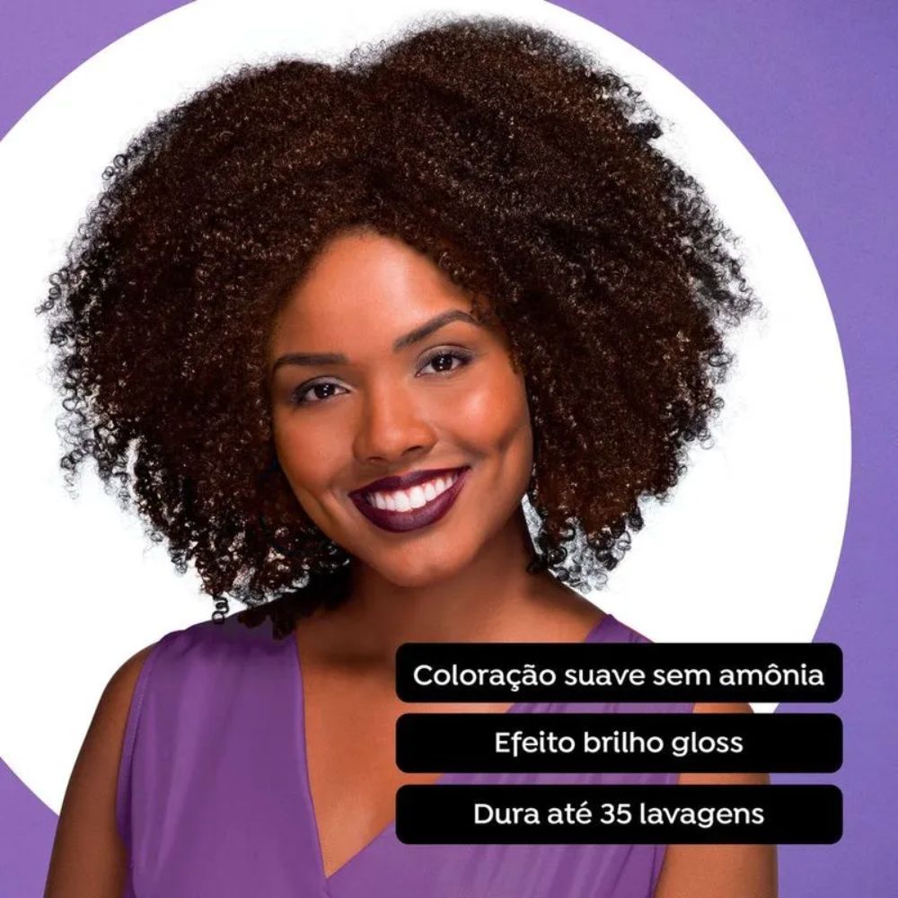 Coloração suave Light Color 4.0 Castanho Médio Salon Line