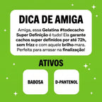 Gelatina Salon Line #To De Cacho Super Definição 200g
