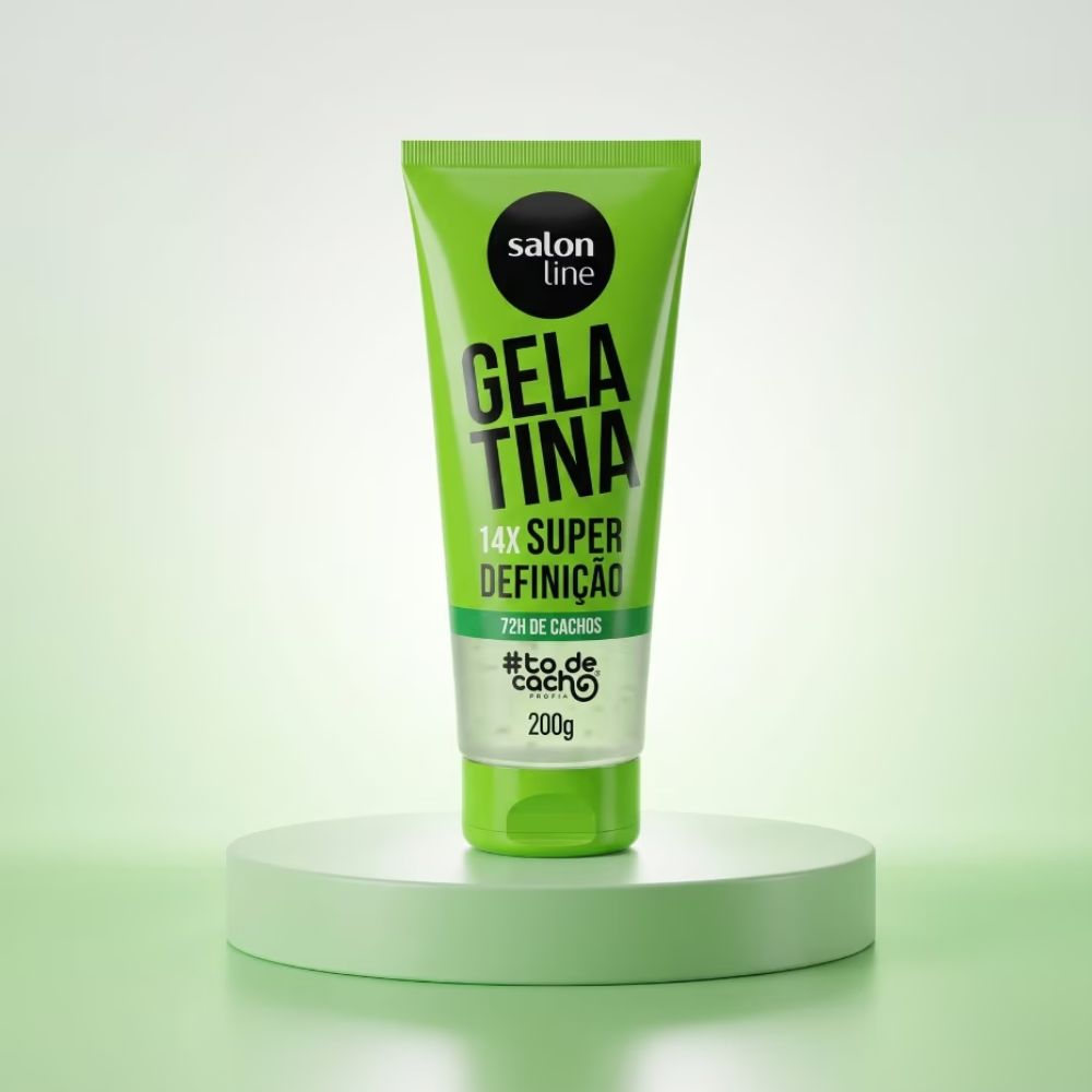 Gelatina Salon Line #To De Cacho Super Definição 200g