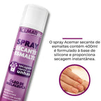 Spray Secante de Esmalte Acemar Melaleuca 400ml