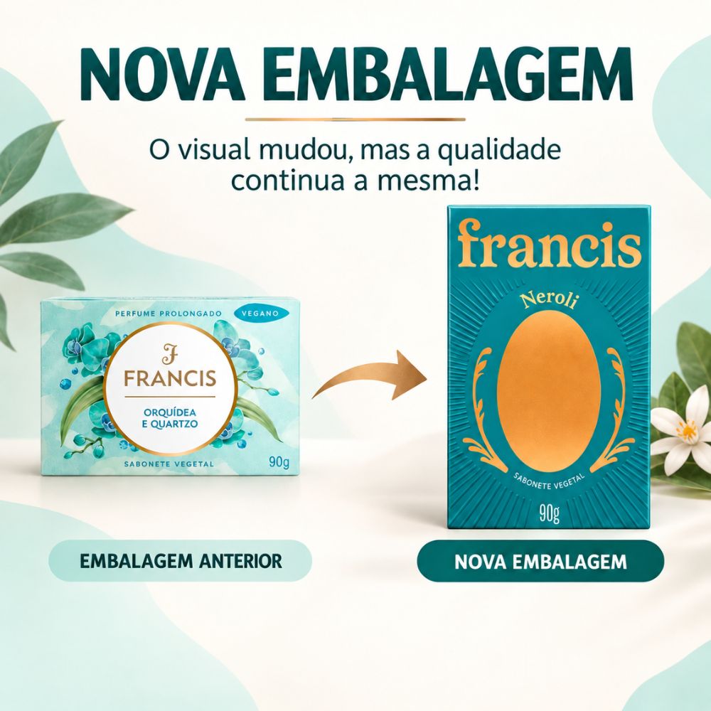 Sabonete em Barra Francis Clássico Neroli 90g