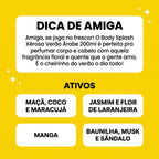 Body Splash Xêrosa Salon Line Verão Árabe 200ml
