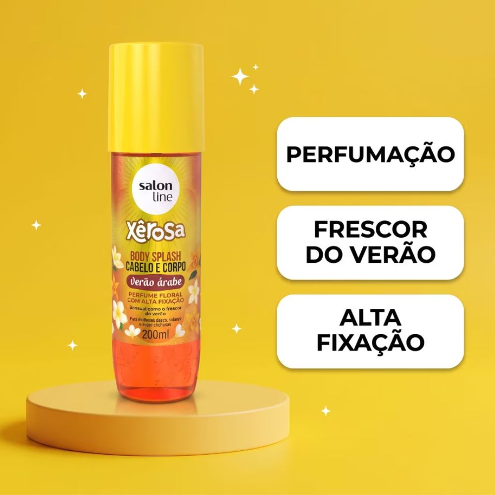 Body Splash Xêrosa Salon Line Verão Árabe 200ml