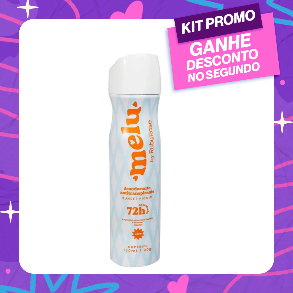 Desodorante Aerosol Melu Sunset Picnic 150ml