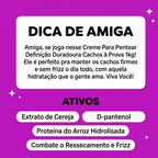 Creme Para Pentear Salon Line Definição Duradoura Cachos à Prova 1kg