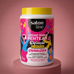 Creme Para Pentear Salon Line Definição Imediata Cachos Cola 1kg