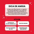 Óleo Booster Salon Line Definição Cachos Ostentação 120ml
