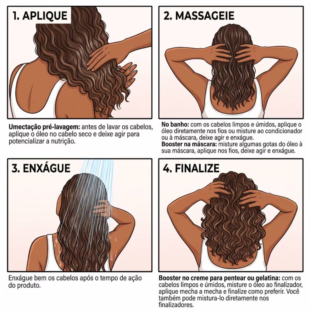 Óleo Booster Salon Line Definição Cachos Ostentação 120ml