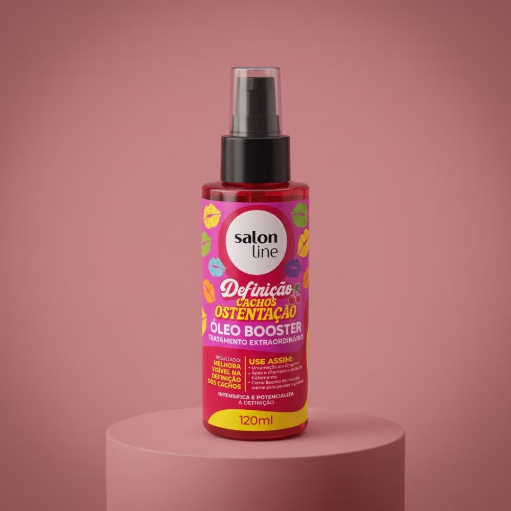 Óleo Booster Salon Line Definição Cachos Ostentação 120ml