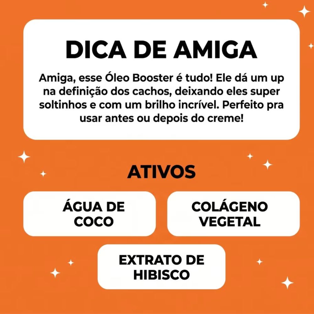 Óleo Booster Salon Line Definição Natural 120ml