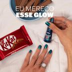 Esmalte Risqué Kit Kat Eu Mereço Esse Glow 8ml