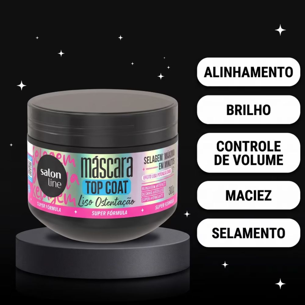 Máscara Meu Liso Salon Line Liso Ostentação 300g