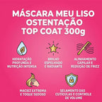 Máscara Meu Liso Salon Line Liso Ostentação 300g
