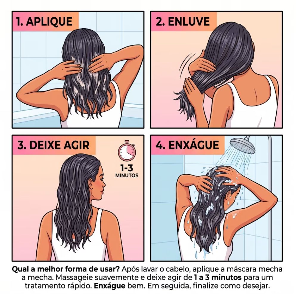 Máscara Meu Liso Salon Line Liso Ostentação 300g