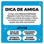 Máscara de Tratamento Definição Natural 300g