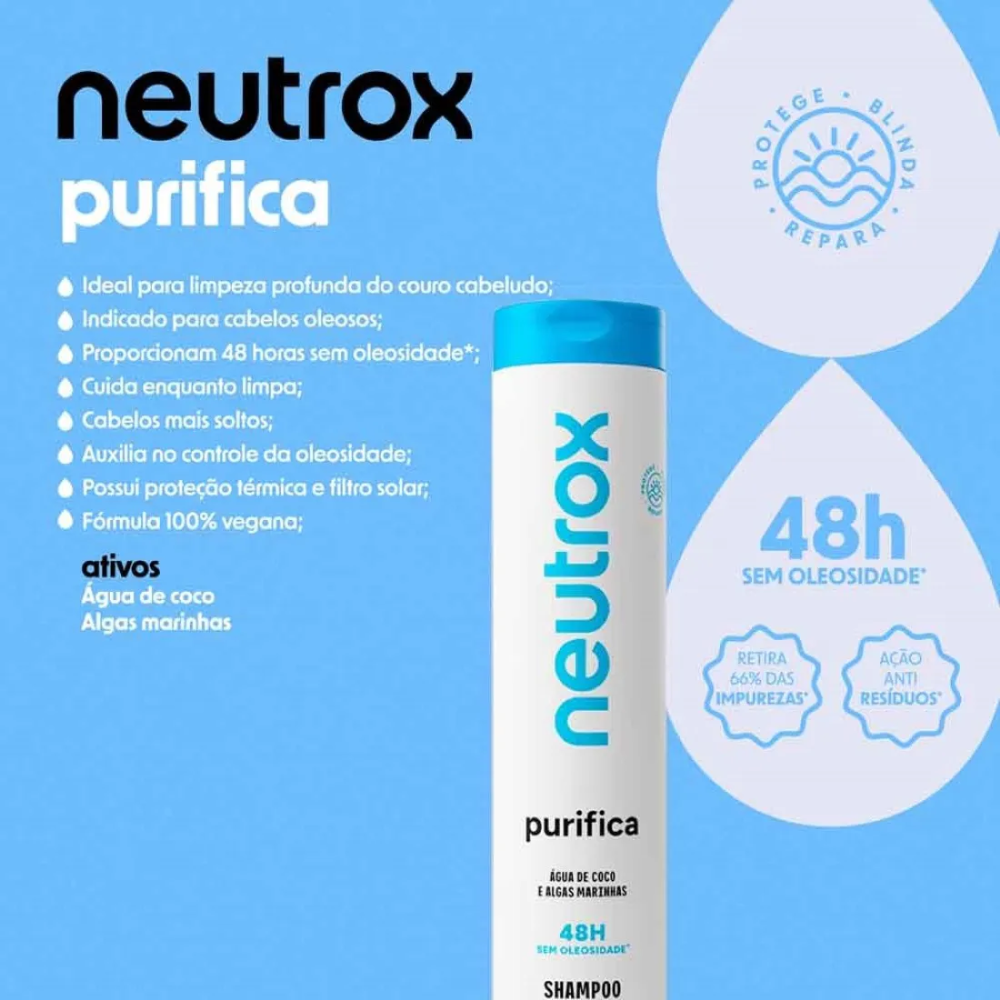 Shampoo Neutrox Purifica 300ml