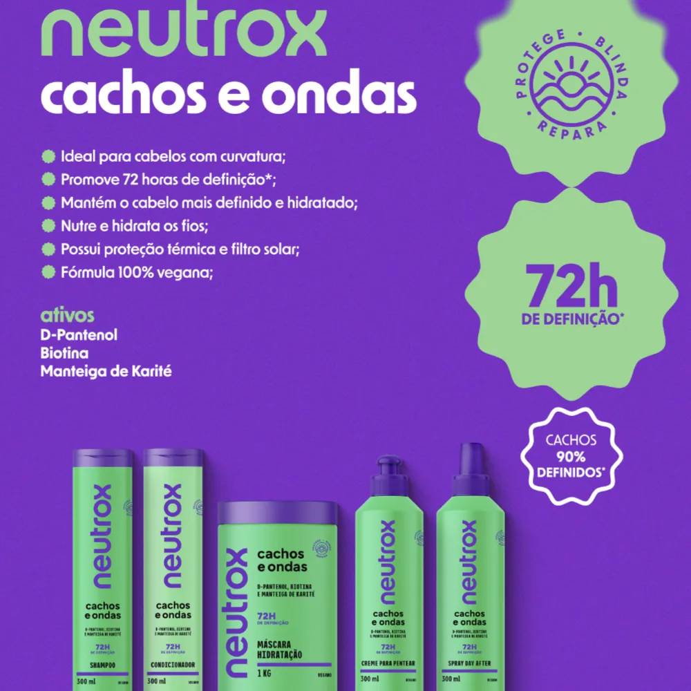 Condicionador Neutrox Cachos e Onda 300ml