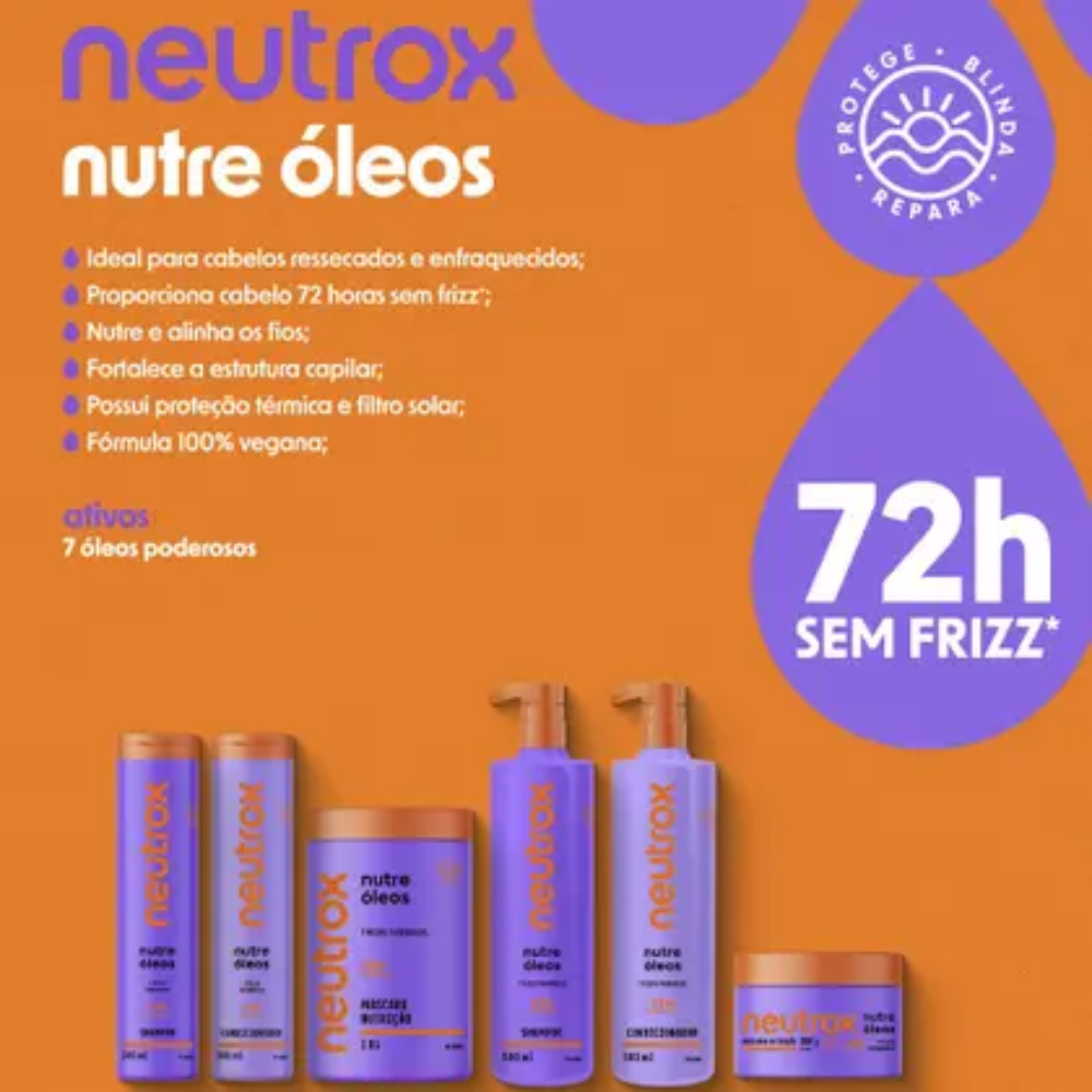 Condicionador Neutrox Nutre Óleos 300ml