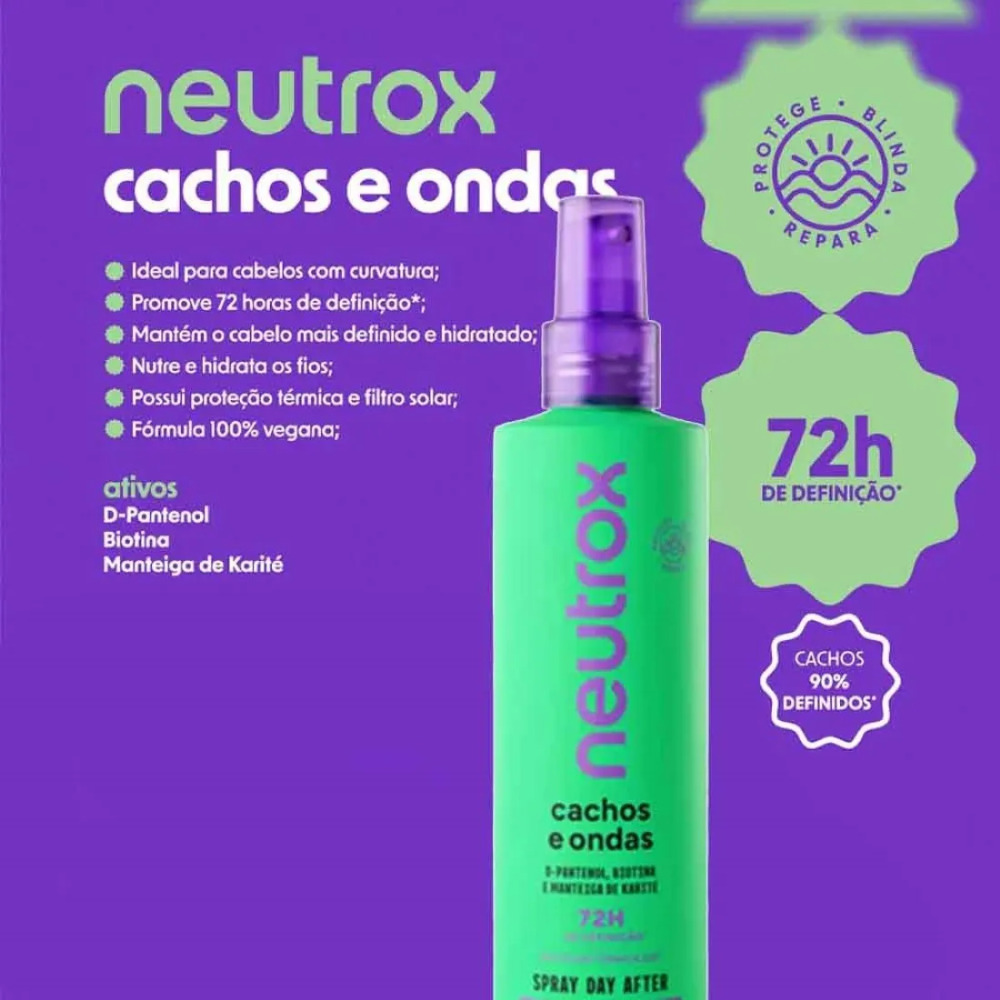 Spray Day After Neutrox Cachos e Ondas 300ml