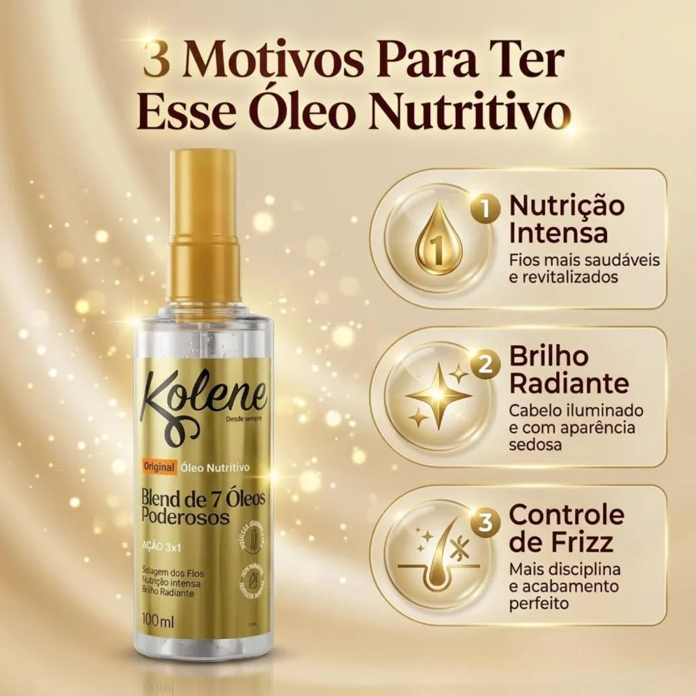 Óleo Nutritivo Kolene Original 100ml