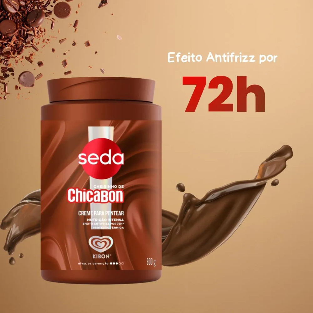 Creme de Pentear Seda Kibon Chicabon 900g