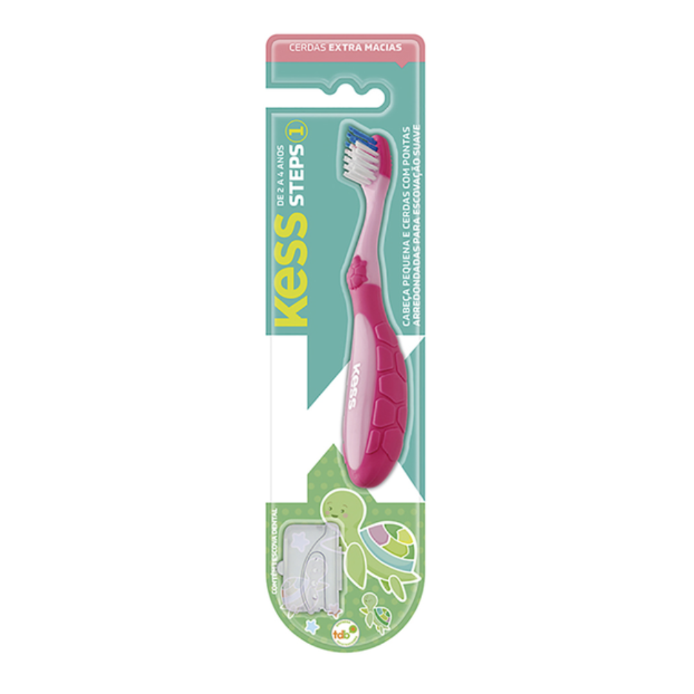 Escova Dental Kess Steps 1 Macia