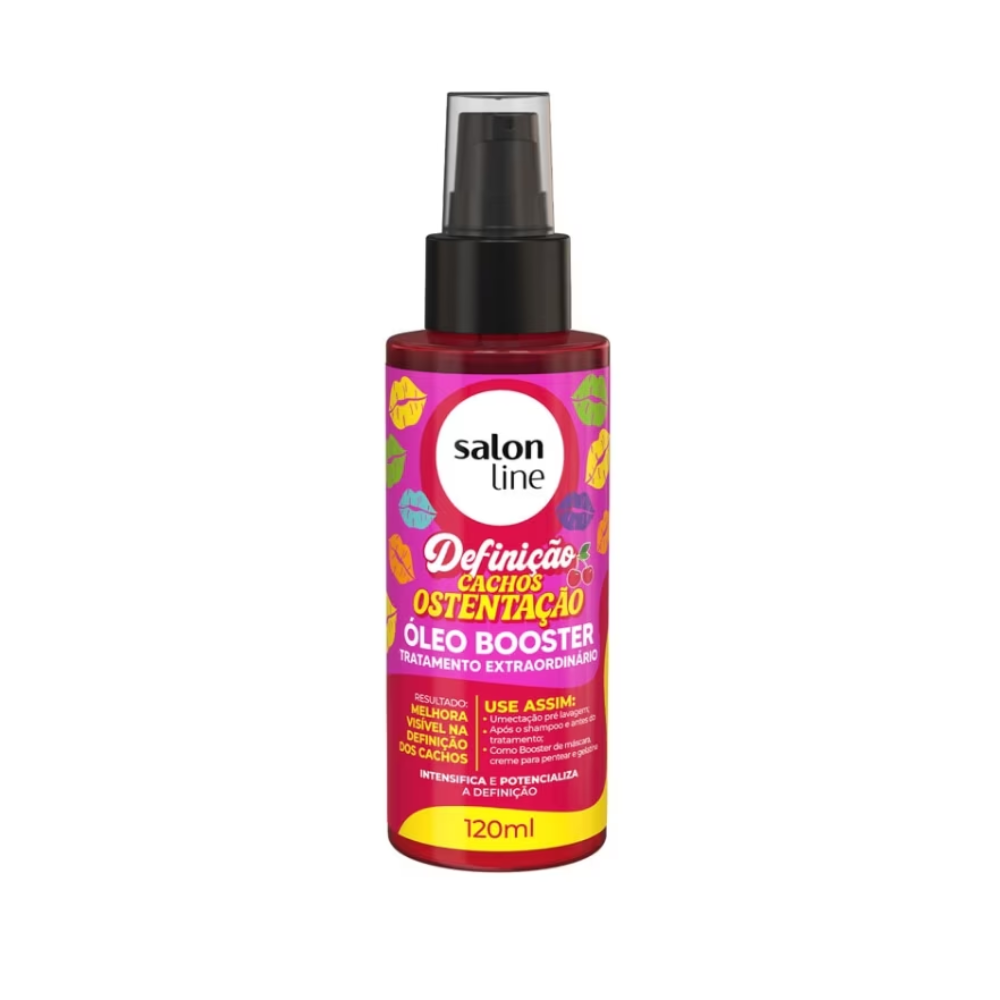 Óleo Booster Salon Line Definição Cachos Ostentação 120ml