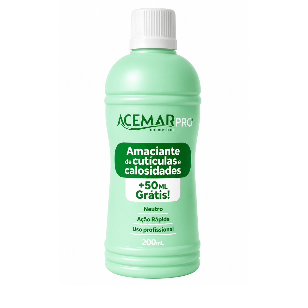 Amaciante de Cutículas e Calosidades Acemar Neutro 200ml