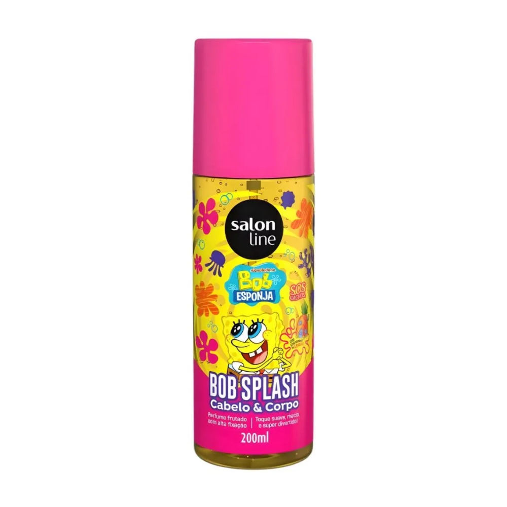 Body Splash Salon Line SOS Cachos Bob Esponja 200ml