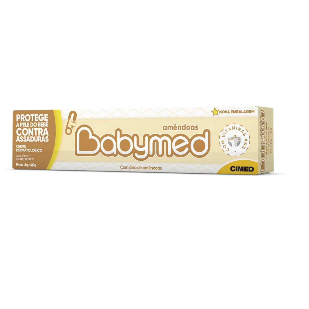 Creme para Assadura Babymed Amêndoas 40g