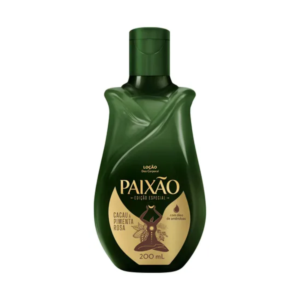 Hidratante Corporal Paixão 200ml Cacau e Pimenta Rosa