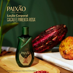 Hidratante Corporal Paixão 200ml Cacau e Pimenta Rosa